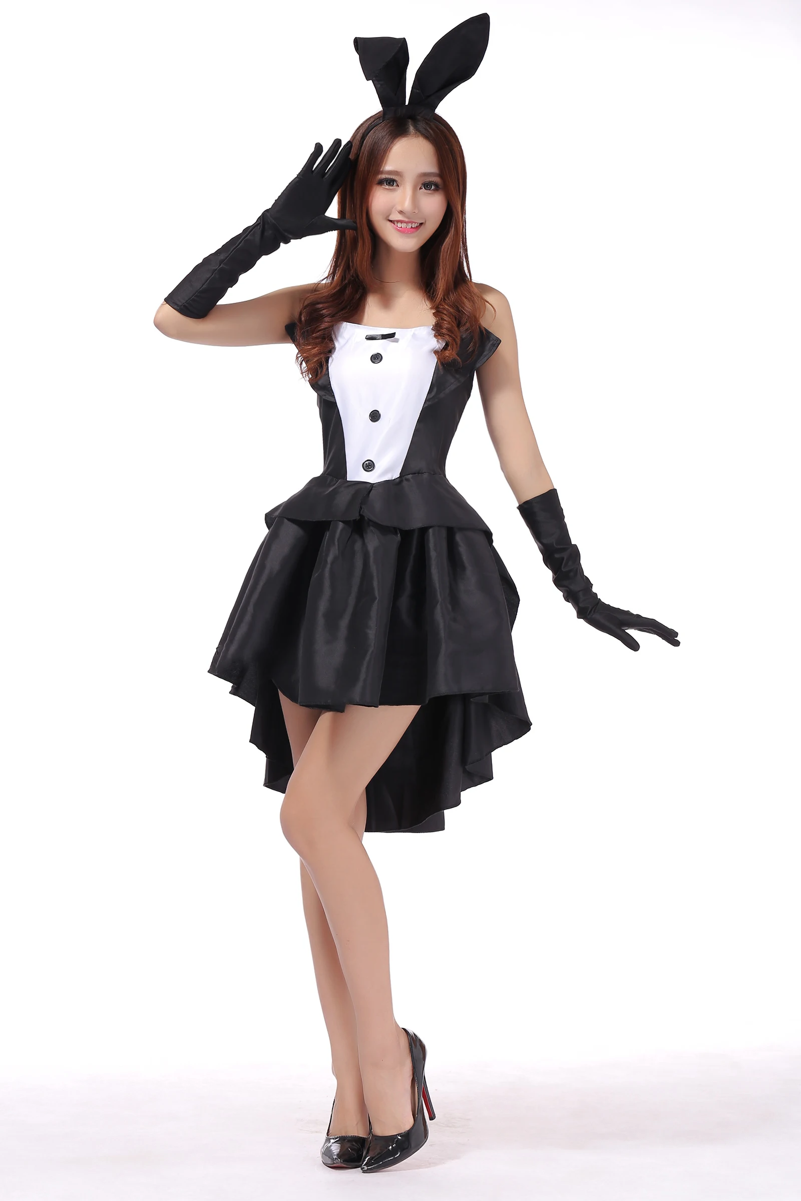 Танцевальный Костюм для смокинга костюм кролика форма джазового бара почтовые