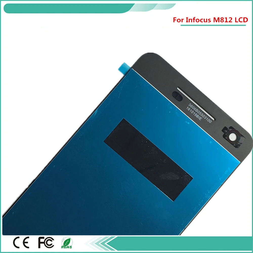 original Quality For Infocus M812 LCD Display Screen And Touch Assembly Replacement Part Black Color with 3m tape |