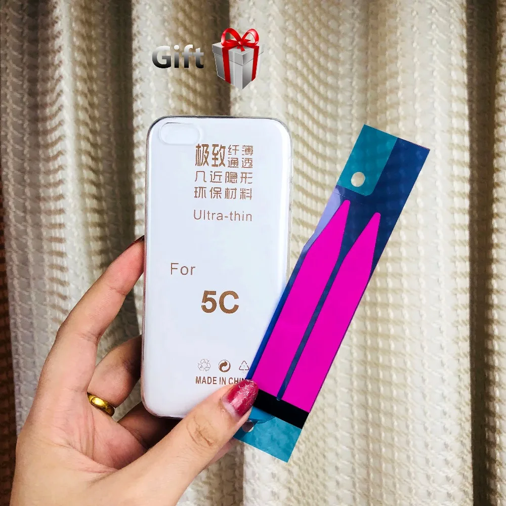 5 шт./комплект качественная Задняя рама для iphone 5C или SE Корпус в сборе крышка