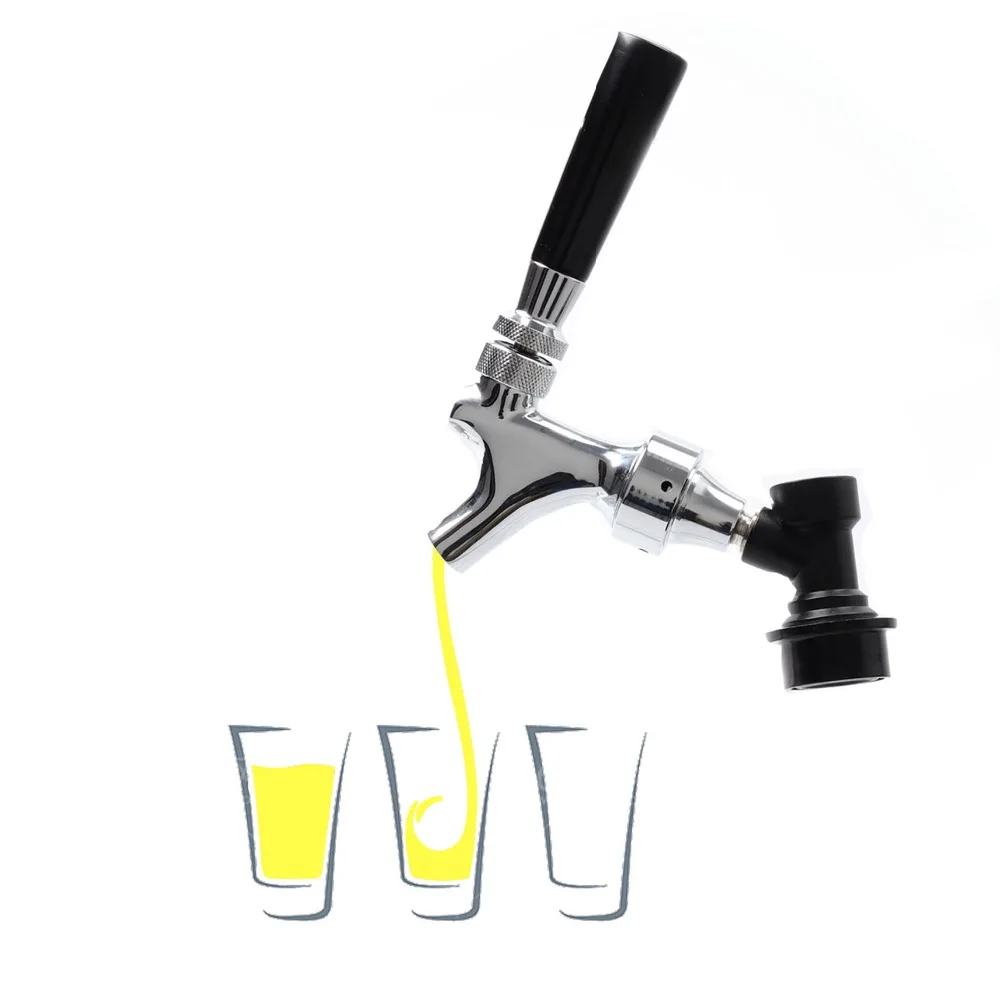 Кран для пива Pefect полированный хромированный кран домашнего пивоварения носик с