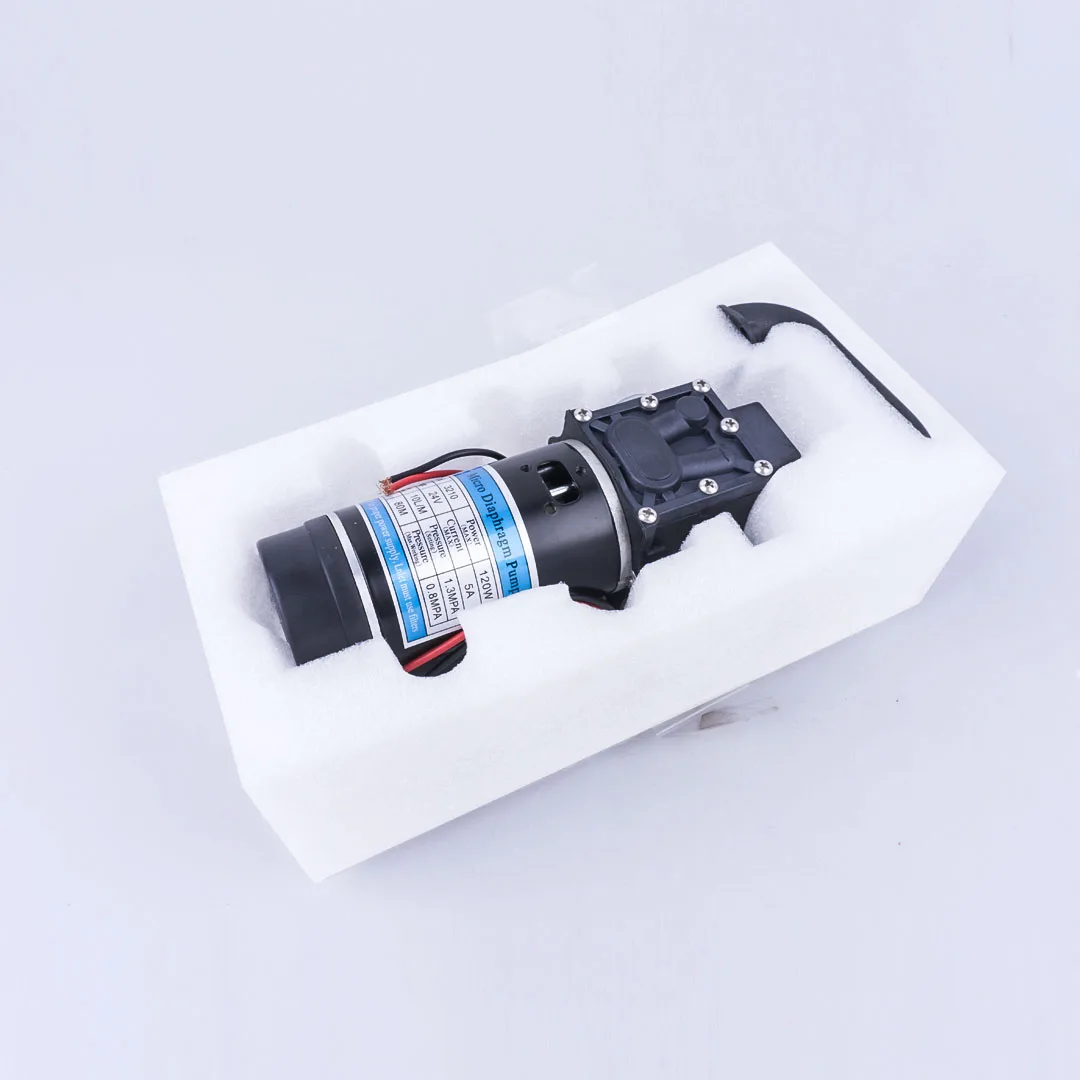 DC 24 в 120 Вт 130PSI 10л/мин вода высокого давления мембранный самовсасывающий насос сельскохозяйственный Электрический водяной насос Автомойка спрей