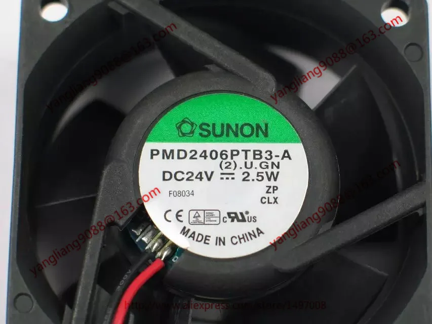 SUNON PMD2406PTB3-A (2).U.GN DC 24V 2 5 W 60x60x25 мм вентилятор охлаждения сервера | Компьютеры и офис