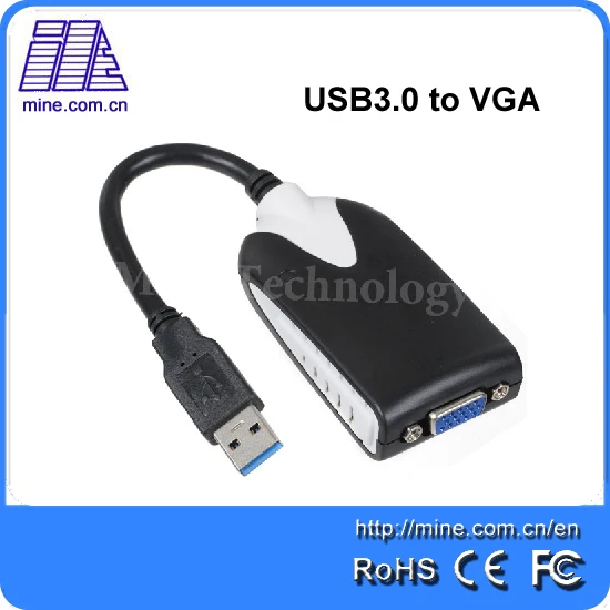 Usb адаптер UV130 USB 3 0 для видеокарты VGA|usb 3.0|usb 3.0 to vgausb adapter usb |