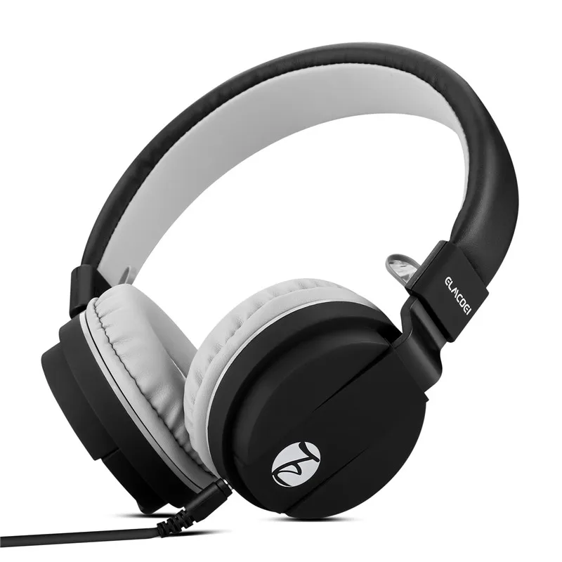 EV90 Black Модные милые наушники, наушники, гарнитура ярких цветов, детские складные наушники с микрофоном - Цвет: EV90 Black