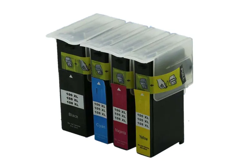 Замена чернильных картриджей для Lexmark 100 100XL LM100/105/108 PRO 205 209 705 707 709 805 901 905 208 708 808 908