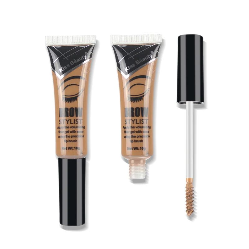 Kiss beauty гель для бровей 6 цветов усилитель стойкая краска макияжа водостойкий