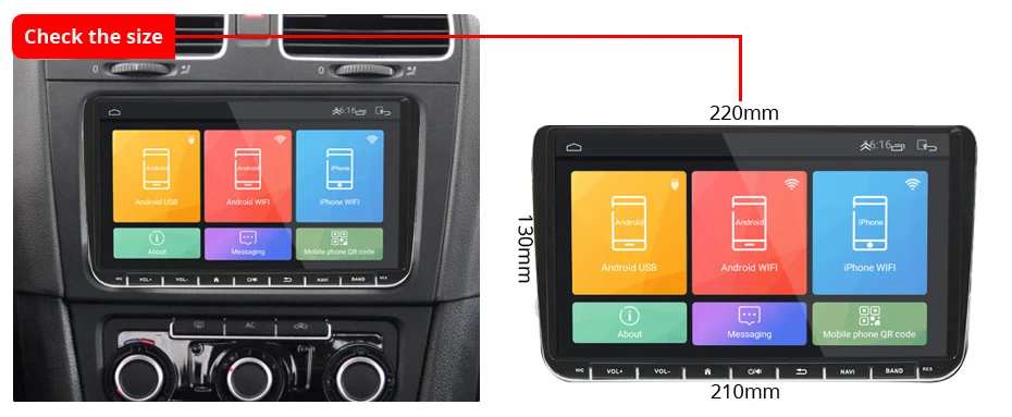 2din Android радио gps Мультимедиа для VW Polo Skoda Superb быстрая для сиденья leon CC Caddy Vento EOS Amarok volkswagen Golf 4 5 6