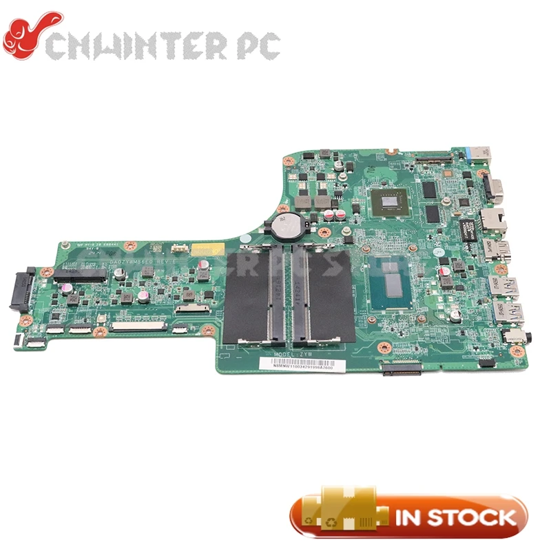 

NOKOTION для Acer ASPIRE E5-771G материнская плата для ноутбука DA0ZYWMB6E0 NBMNW11003 NB.MNW11.003 SR1EB I7-4510U 840M графика