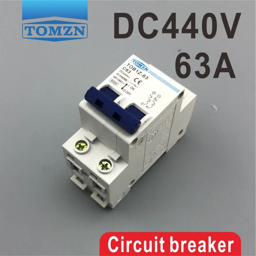 2P 63a DC 440V автоматический выключатель MCB|breaker panel|mcb circuit breakermcb type |