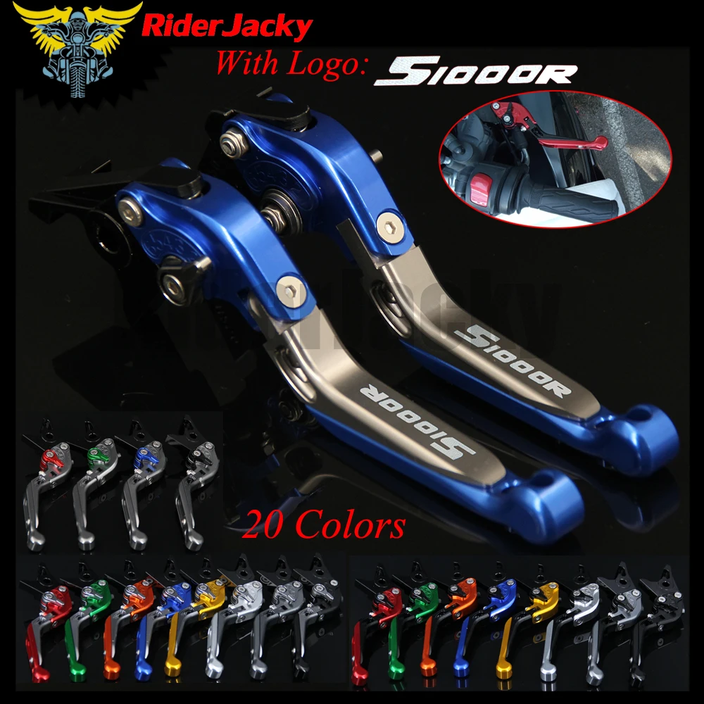 Рычаги тормозной муфты RiderJacky LOGO S1000R для мотоциклов с ЧПУ BMW (w и w/o CC) 2015 2018 2016