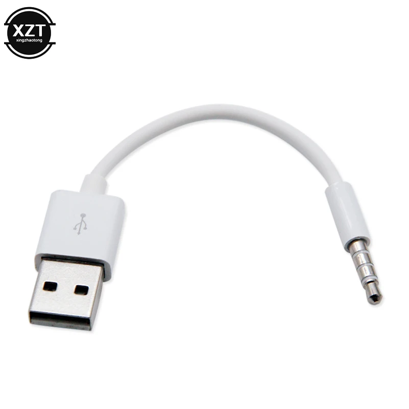 Оптовая продажа 3 5 мм разъем для USB 2 0 кабель синхронизации данных зарядное