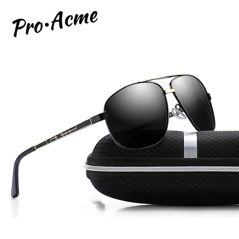 Pro acme Disign Для мужчин классический пилот HD поляризованные покрытие для