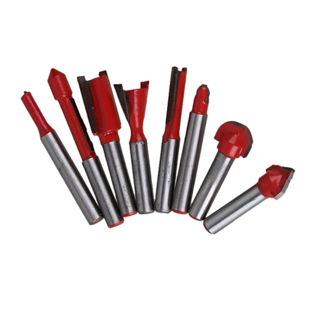 15 шт. Профессиональный хвостовика Вольфрам карбида для создания выпуклой