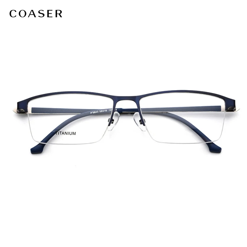 Квадратные титановые очки с широкой оправой gafas, оптические очки для близорукости, большие оправа для очков для мужчин, компьютерные очки