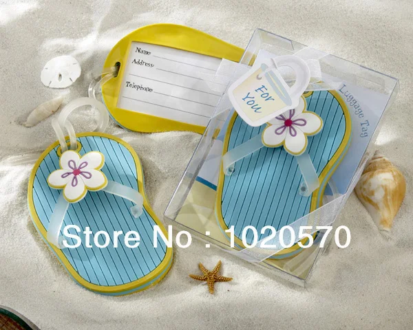 Бесплатная доставка 100 шт./лот Свадебной Триггера Багажную Бирку в Пляж