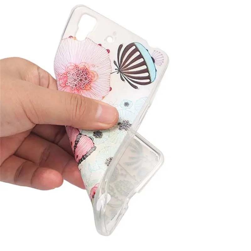 Роскошные Печати Чехол Для Microsoft Lumia 950 Кремния 3D Рисунок Мягкий ТПУ Nokia Case Коке|case