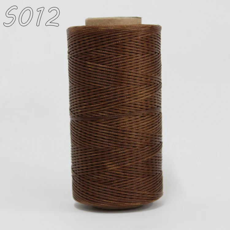 Отличное качество оптовая продажа цветная нить 80 цветов 150D плоская вощеная 0 8 мм