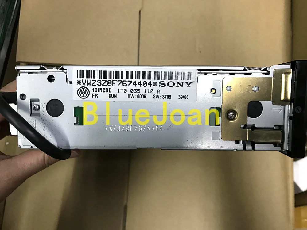 Новый Soni 6 дисковый CD механизм чейнджер для Фольксваген 3C0 057 110 AudiA6 1DIN CDC