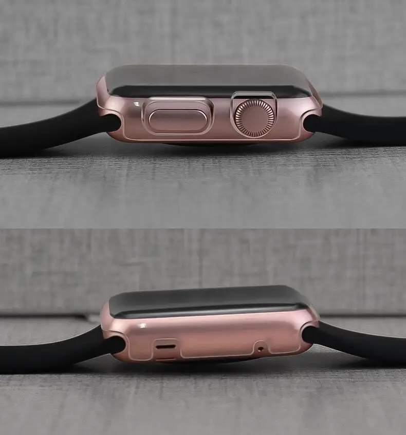 Чехол для наручных часов Apple Watch версии 44 мм 40 42 38 iwatch версия 5 4 3 2 1 защитный чехол