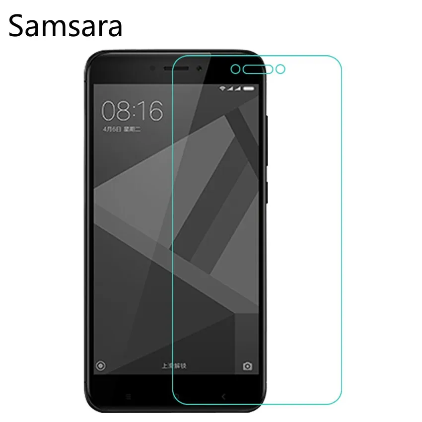Оптовая продажа 2.5D защитная пленка из закаленного стекла для Xiaomi Redmi 4X Mi 4 с