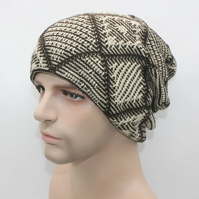 

[AETRENDS] Winter Hats Men Hat Beanies Skullies with Velvet Inside Z-2019
