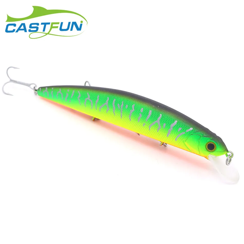 CASTFUN большая приманка Minnow 20 г 13 см плавающая верхняя водная воблер Щука