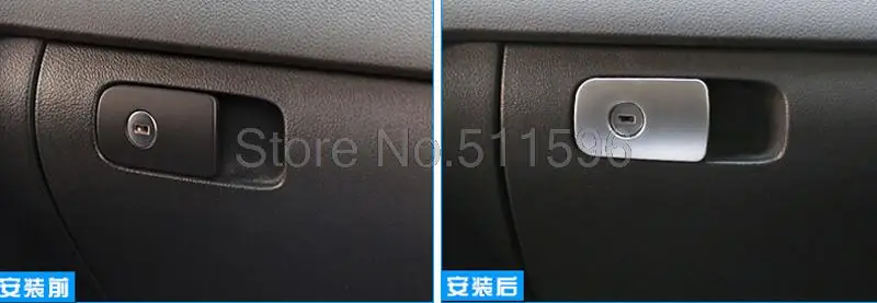 Для Volkswagen vw Tiguan 2012 2013 2014 2015 внутренний ящик для перчаток ручка Крышка отделка авто