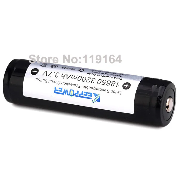 Бесплатная Доставка! Оригинальный литий-ионный аккумулятор Keeppower 4 шт./лот 3 7 в 18650