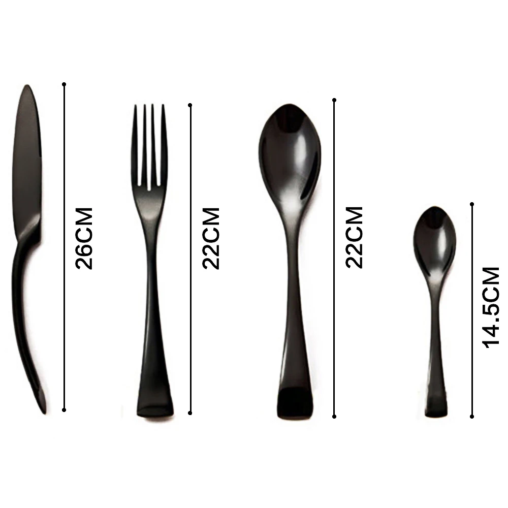 Набор столовых приборов из нержавеющей стали набор 4 шт./лот | Дом и сад