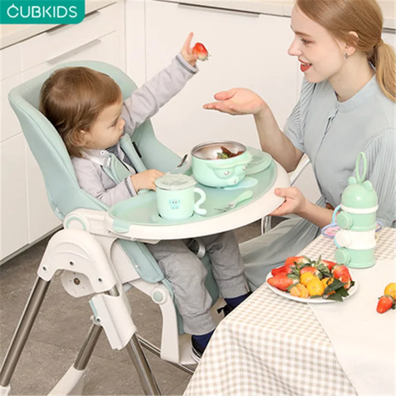 Детское обеденное кресло многофункциональное детское откидное складное