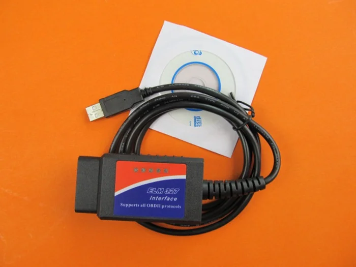 ELM 327 USB V1.5 автомобильный диагностический инструмент OBD 2 Интерфейс сканер ELM327 OBDII