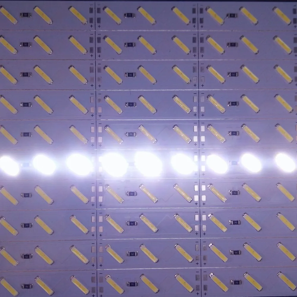 Samsung чип 22 ~ 25 Вт 10 шт./лот 8520 SMD LED коробка бар света DC12V белый/холодный белый свет