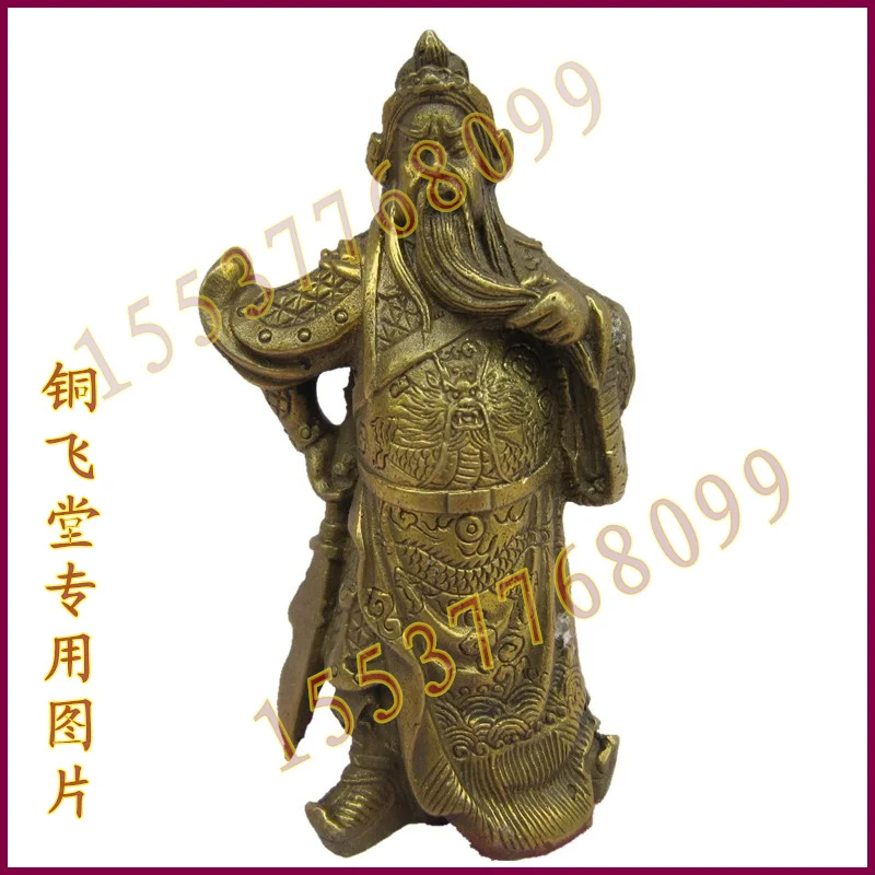Copper 28 mammographies guan kuan kung bronze statue of gong apotropaic | Дом и сад