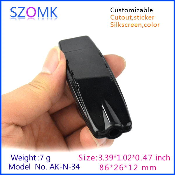 Новинка 2015 пластиковые мини колонки USB (25 шт.) 86*26*12 мм новый маленький корпус szomk usb