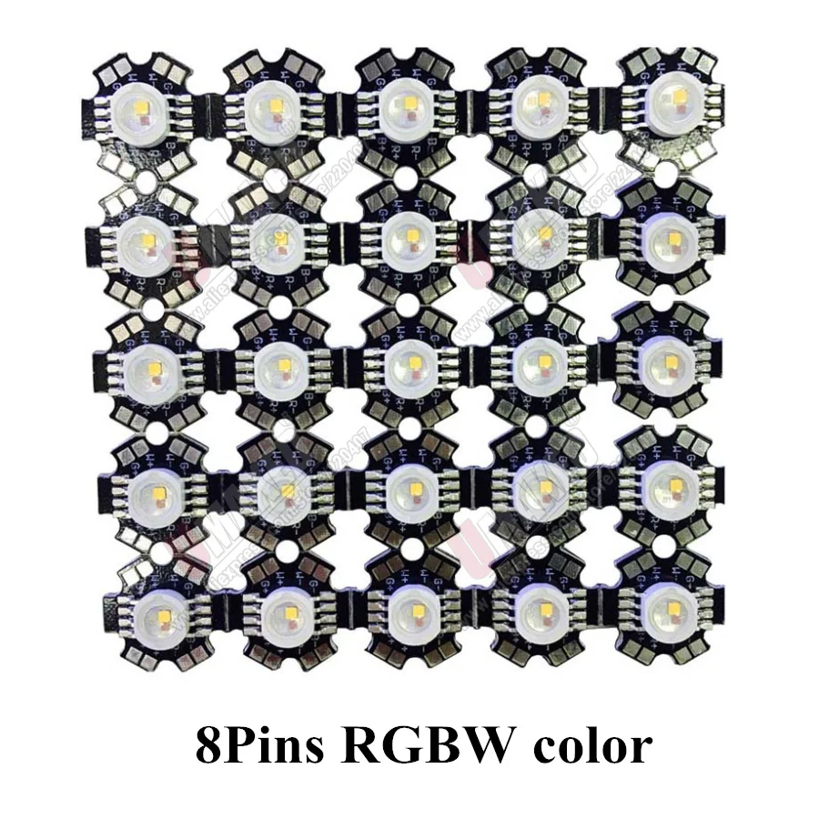 1/3/5 Вт 20 мм светодиодный PCB с установочные чипы Алюминий пластина доска