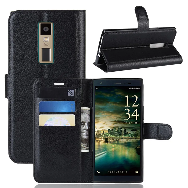 Micgita для Kyocera V04/705KC/KYV44 чехол флип телефона кожаные чехлы 705KC кошелек личи кожа с