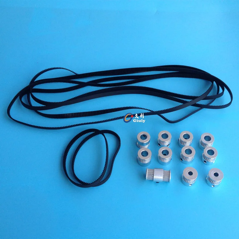 

ultimaker GO Timing pulley+Timing Belt kit for DIY ultimaker 3D printer GT2 Timing pulley+Timing belt kit