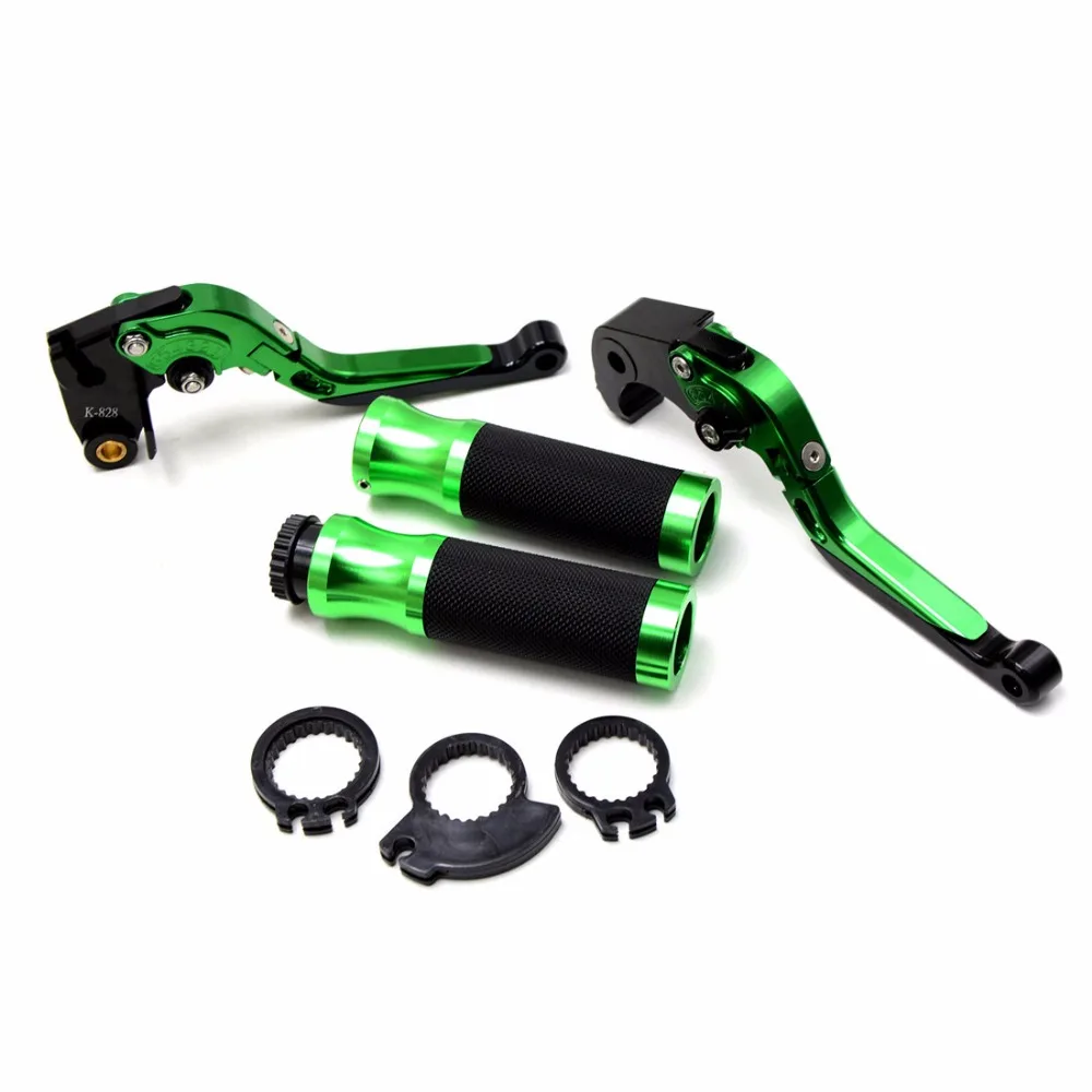 Рычаг сцепления тормоза мотоцикла и 7/8 &quotрукоятки руля для Kawasaki Z1000 2007 2016 ZX6R/636 07 16
