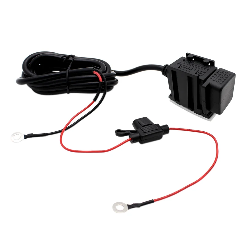 Зарядное устройство Nuoxintr с USB-разъемом для мотоцикла и мотокросса 12 В