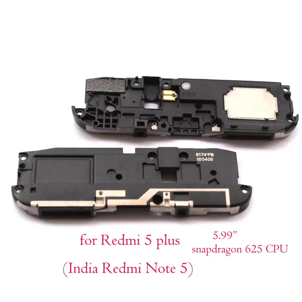 Оригинальный Новый звуковой сигнал громкоговоритель для Xiaomi Redmi 5 plus Note pro Dual AI redmi5