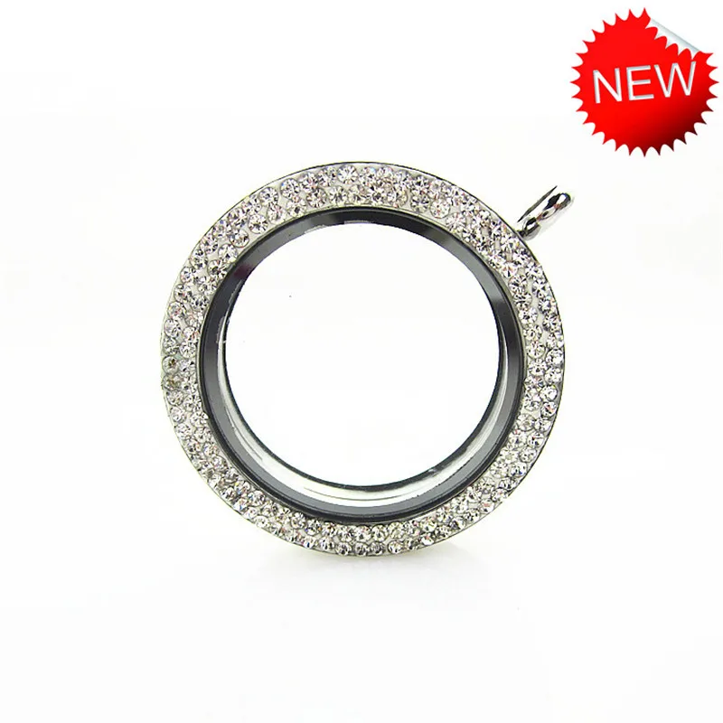 Плавающий медальон из нержавеющей стали 5 шт./лот 34 мм|stainless steel floating locket|living glass