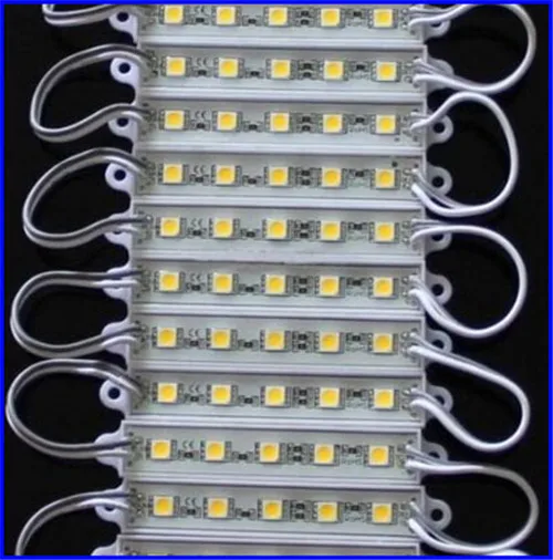 20 штук 5 светодиодный модуль 5050 SMD Водонепроницаемый IP65 DC12V светильник Модуль