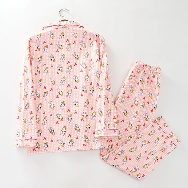 Пижама вечерняя одежда сексуальное нижнее белье из хлопка с рисунком женское