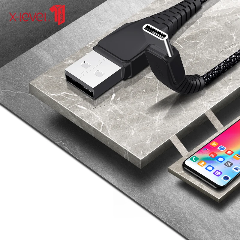 X-Level обновленный специальный Реверсивный кабель usb type C для samsung Galaxy note 9 S9 S8 Plus USB C Быстрая зарядка