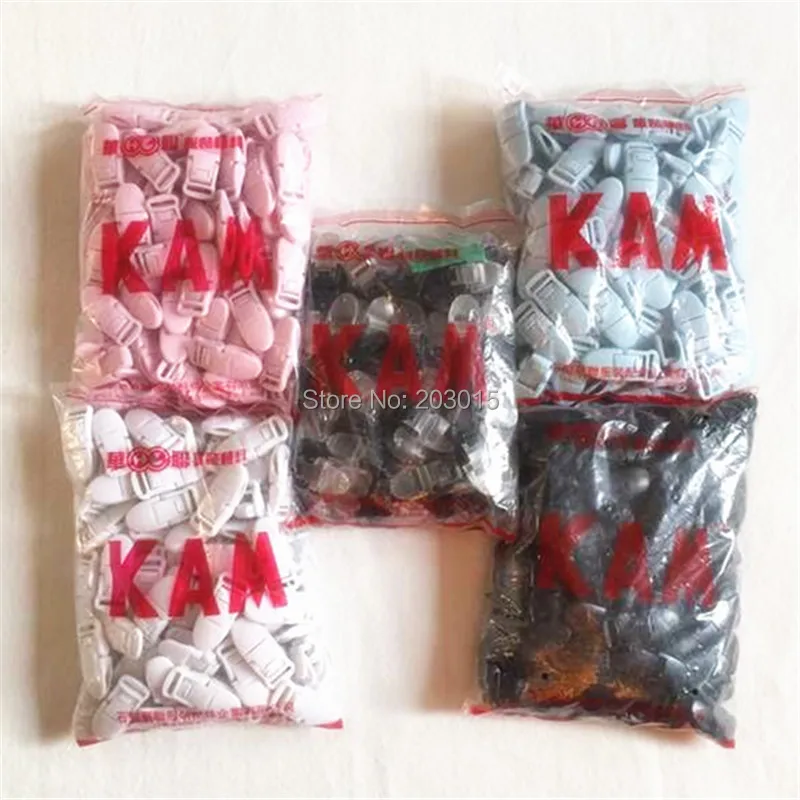 

( 5 color mixed ) 100pcs Pretty Kam Brand Plastic Baby Pacifier Dummy Chain Holder Clips for 15mm ribbon Suspender Clip