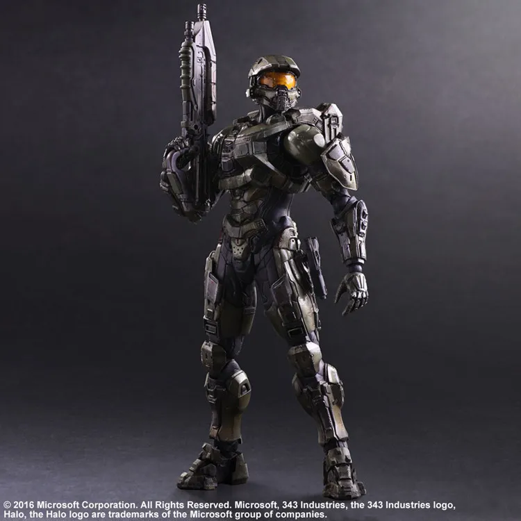Xinduplan Играть искусств Кай Halo 5 опекунов Master Chief Джон 117 подвижный кадров в секунду