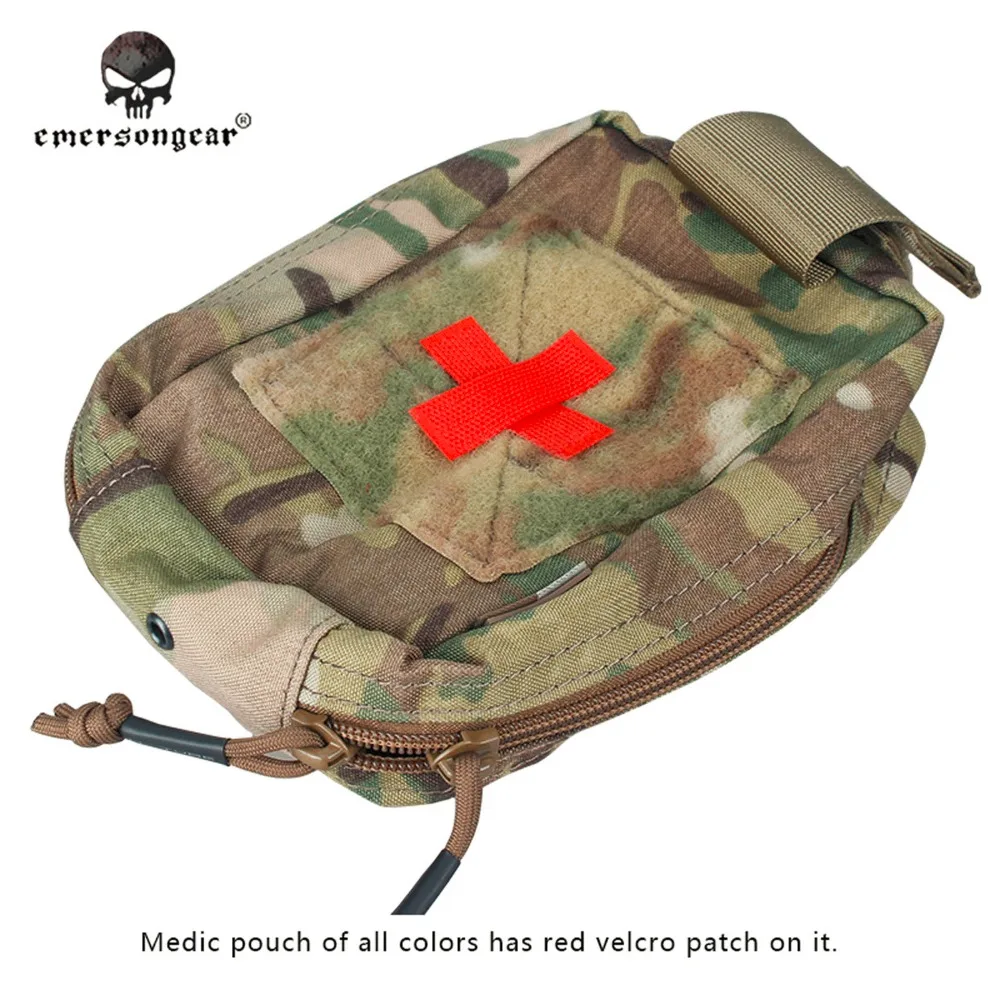 EMERSON например Стиль EI медик сумка Эмерсон Molle Военная Airsoft Пейнтбол боевые Шестерни EM9284 мультикам черный CB MCBK