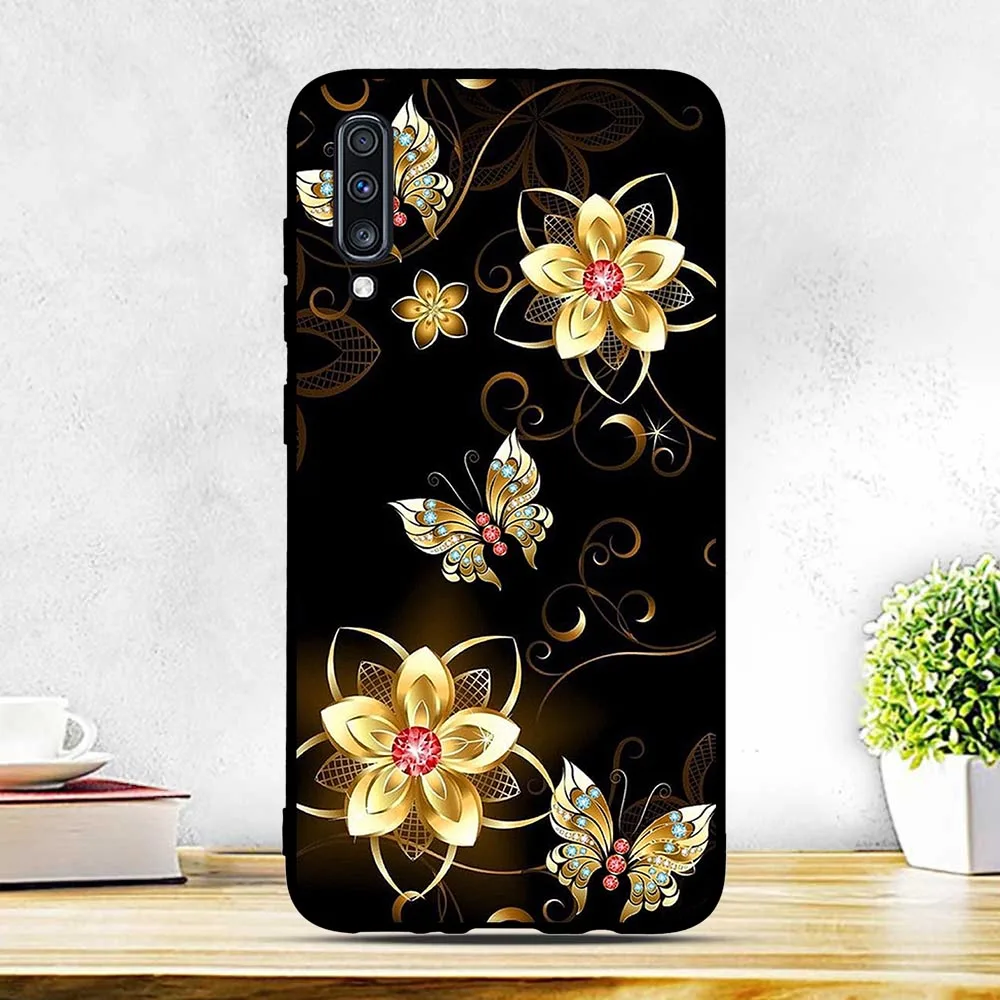 24 Чехол для samsung Galaxy A70 чехол TPU Мягкая силиконовая задняя крышка для Fundas samsung Galaxy A70 чехол A 70 A705 A705F оболочка - Цвет: 24
