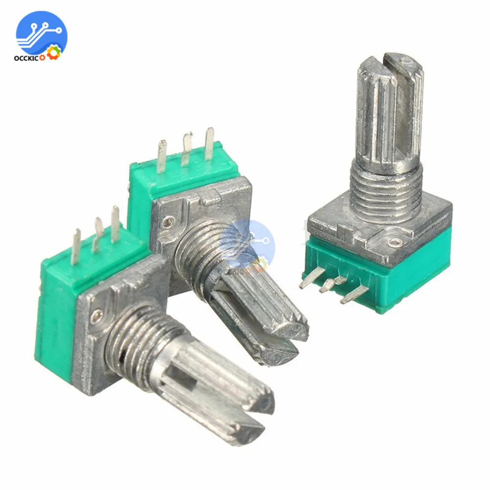 1 шт. роторный потенциометр 6 мм|potentiometer rotary|potentiometer linearpotentiometer 6mm |