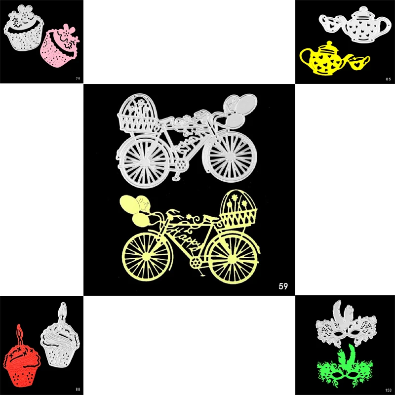 

ZhuoAng Life Series Cutting Mold DIY Scrapbook Album Decoration Supplies Clear Stamp DIY Paper Card